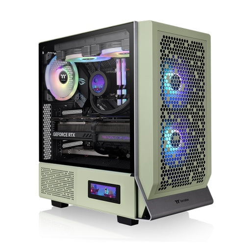 Gabinete THERMALTAKE Ceres 300 CA-1Y2-00MEWN-00 TG ARGB Matcha Green - Gabinete THERMALTAKE Ceres 300 CA-1Y2-00MEWN-00 TG ARGB Matcha Green -